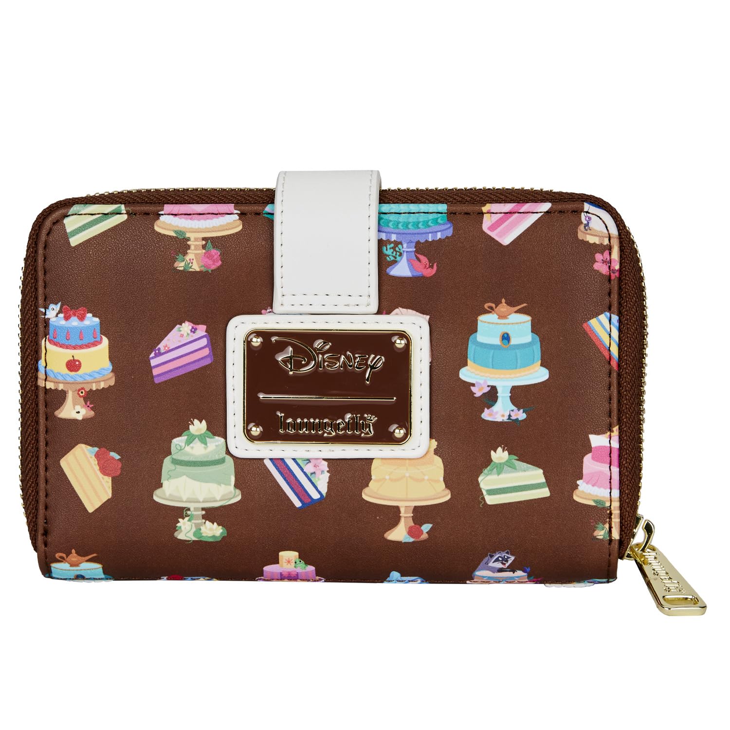 Amazon.com: Loungefly Disney Princess Cakes Zip Around  display picture 1
