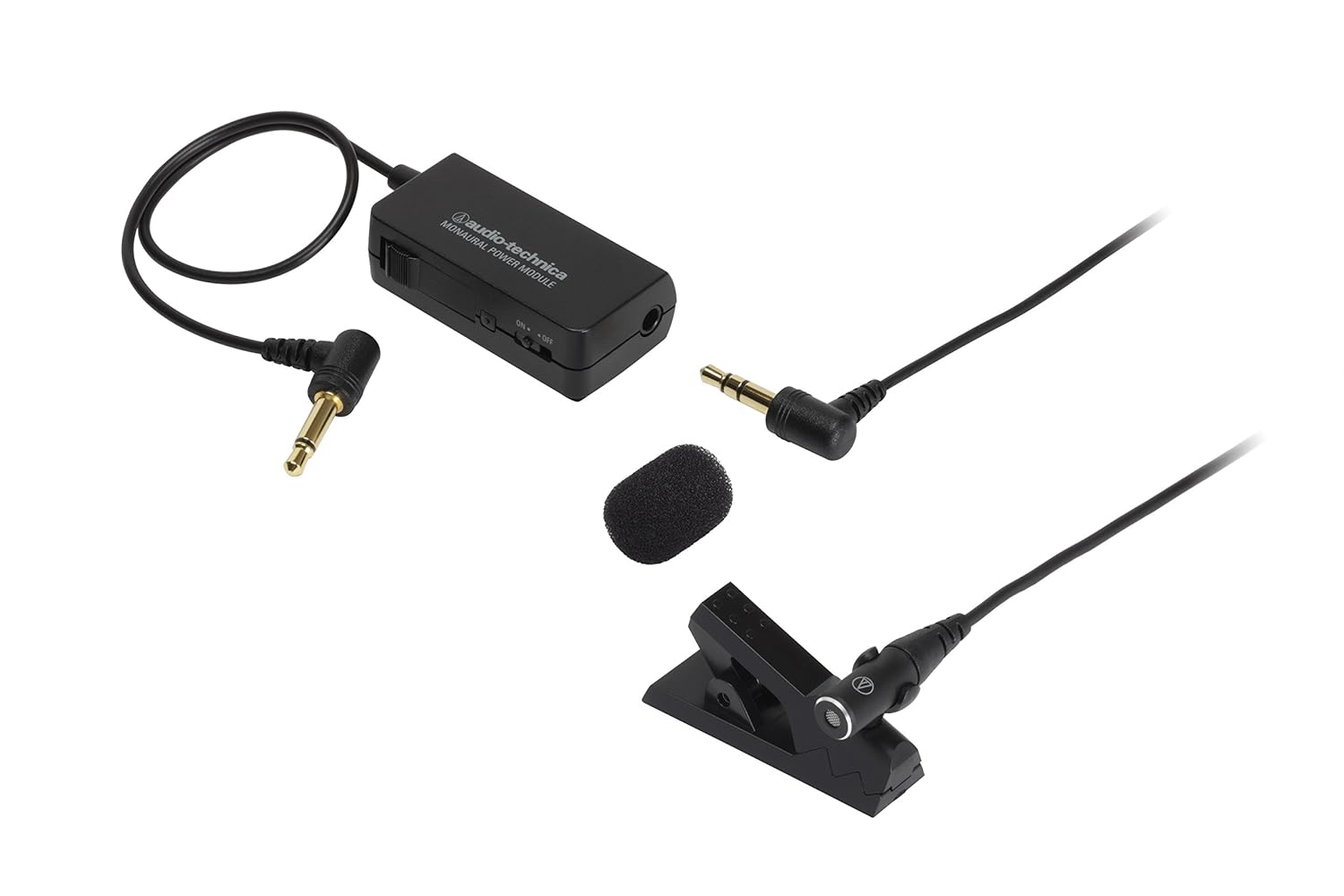 Audio-Technica1 Subminiature Mono Lavalier Electric Condenser Microphone Audio-Technica1 Subminiature Mono Lavalier Electric Condenser Microphone