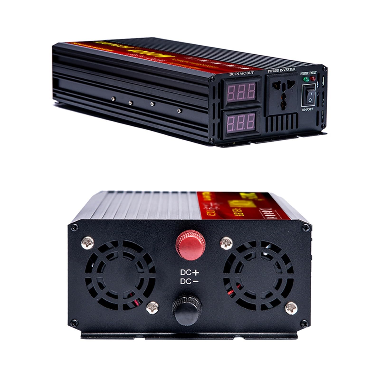 Inversor De Onda Sinusoidal Pura 3000W 4000W 5000W Inversor DC A AC Convertidor De Potencia Micro Inversor Inversor Solar Eficiente MáS Seguro(5000W,24V)