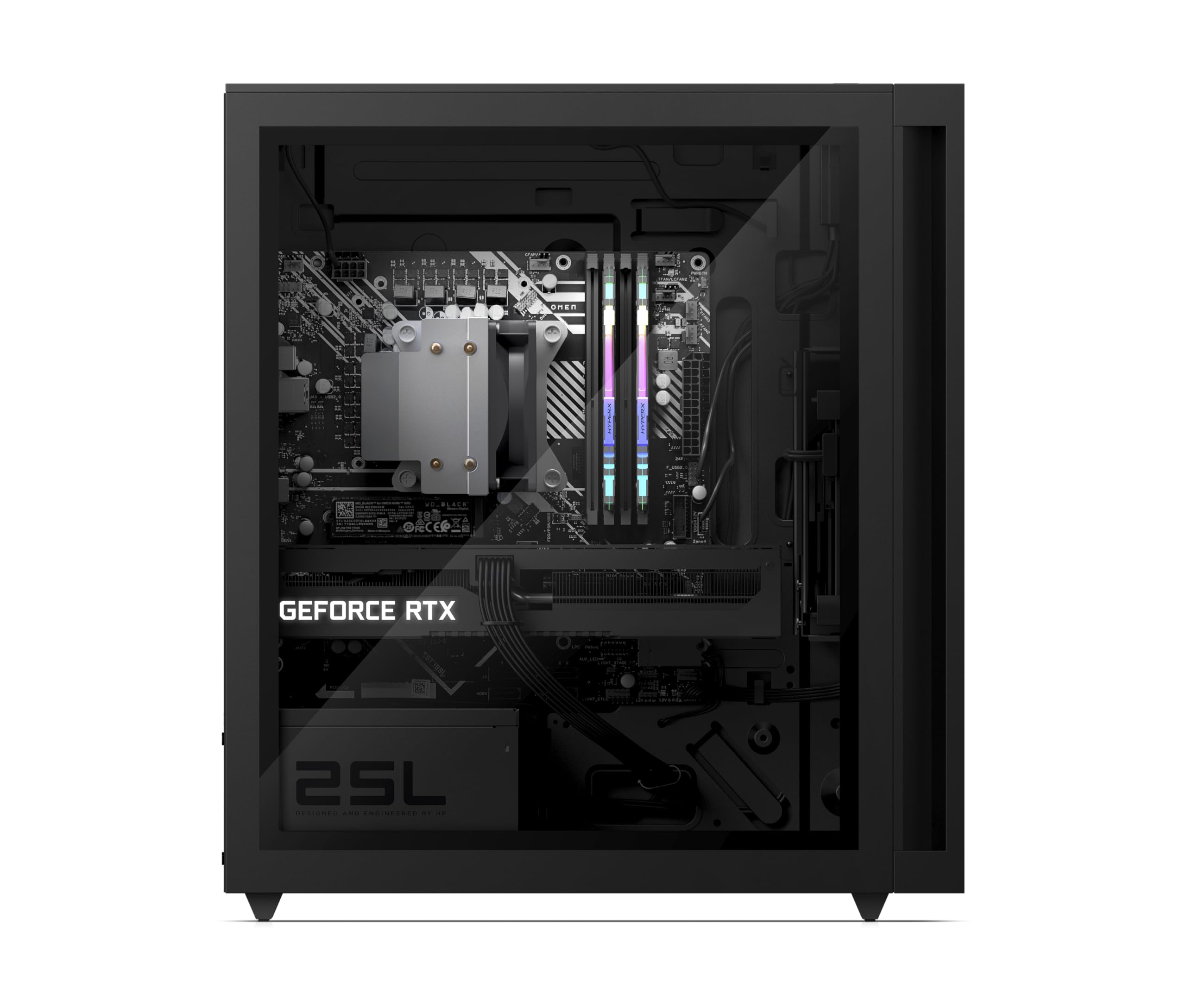 HP OMEN 25L Gaming Desktop with RTX 4070 SUPER & i7-14700F
