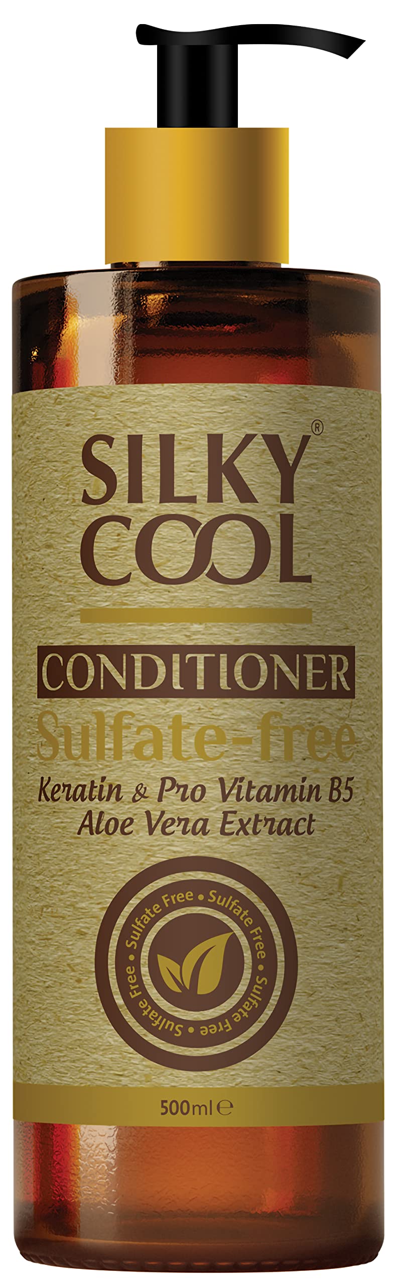 PILOT Silky Cool Sulfate-free With Keratin, Pro Vitamin B5, And Aloe Vera Extract (Conditioner 500 ml)