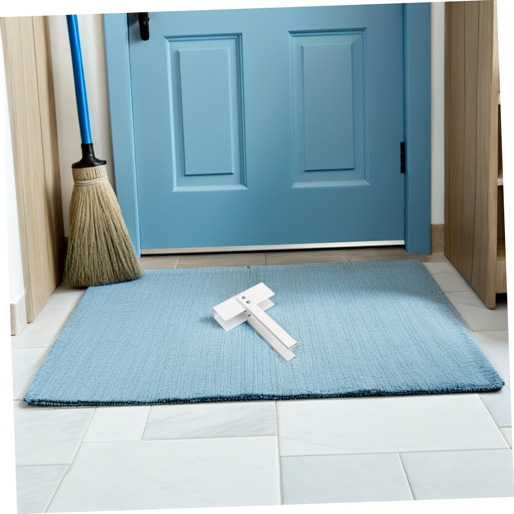 2 Piezas Cerradura de Seguridad para Puertas Dobles Acero Inoxidable Ajustable Protección Infantil para Armarios y Closets Instalación Rápida y Diseño Ahorra Espacio de Unidades