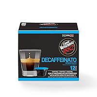 Caffè Vergnano 1882 - 72 Capsule Compatibili Nescafé Dolce Gusto Decaffeinato