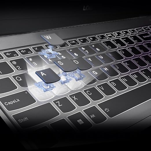 Notebook em uso com jogador de game