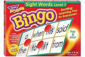 TREND ENTERPRISES: Sight Words Level 1 Bingo Game