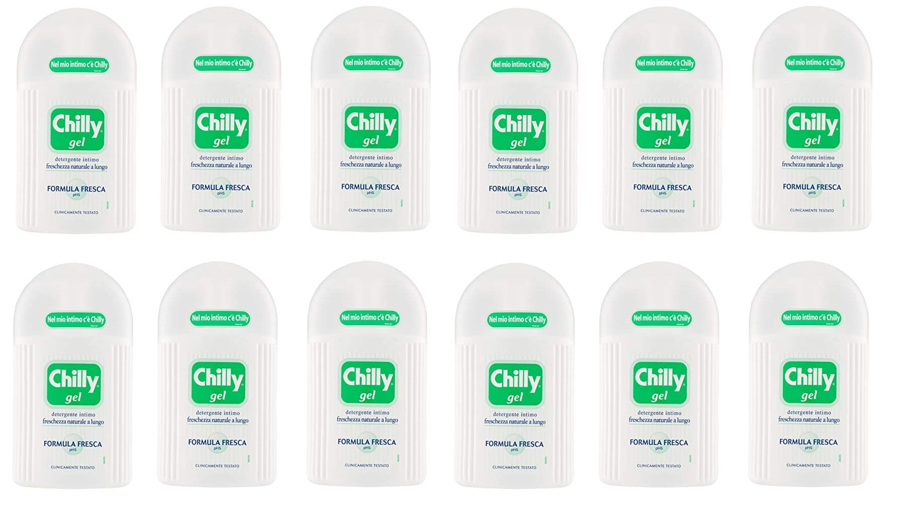 Set 12 CHILLY Hygiene Unterwäsche Gel Grün Ml 250 Körperpflege & Hygiene