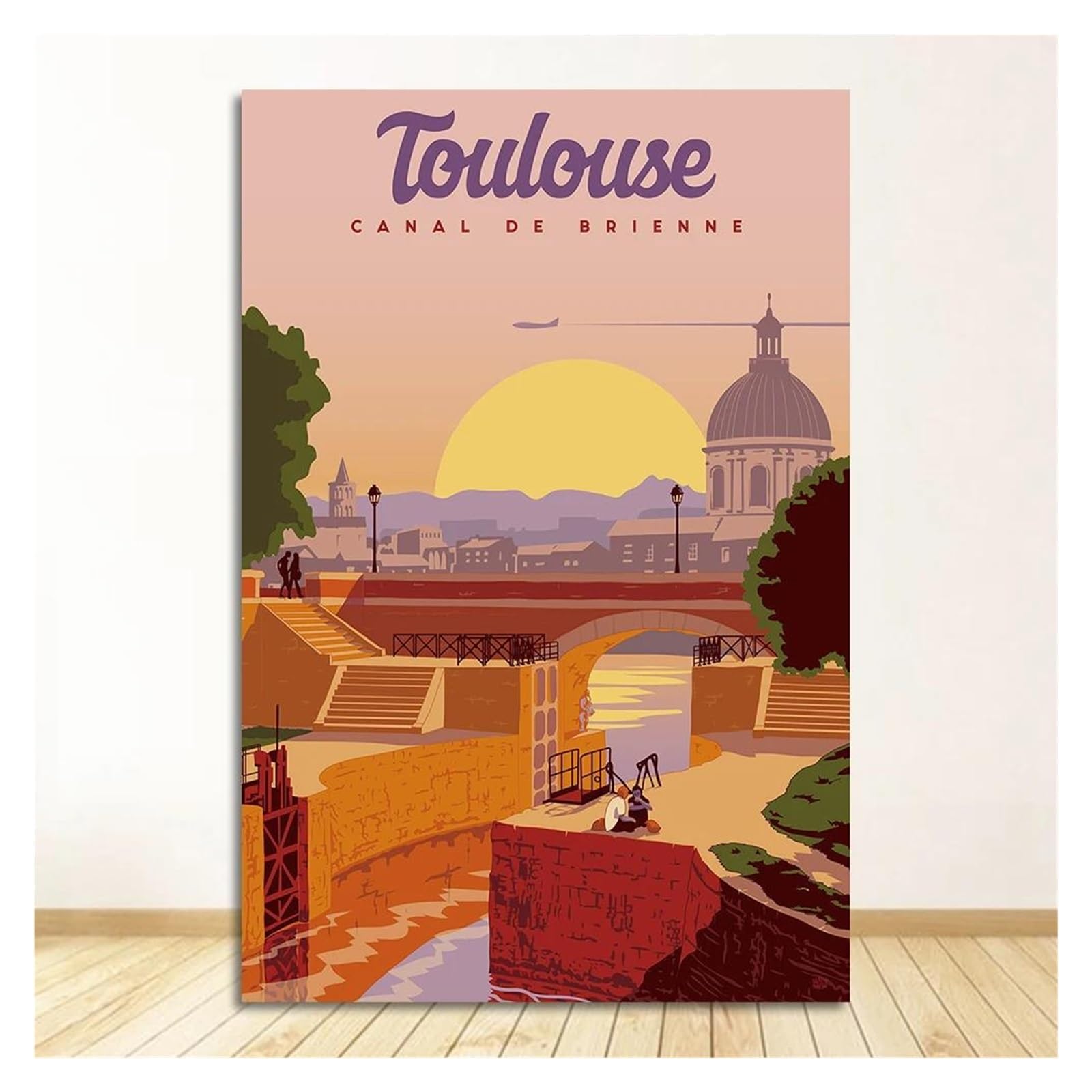 Impression sur Toile De Venise Premium pour une Décoration Murale Chic