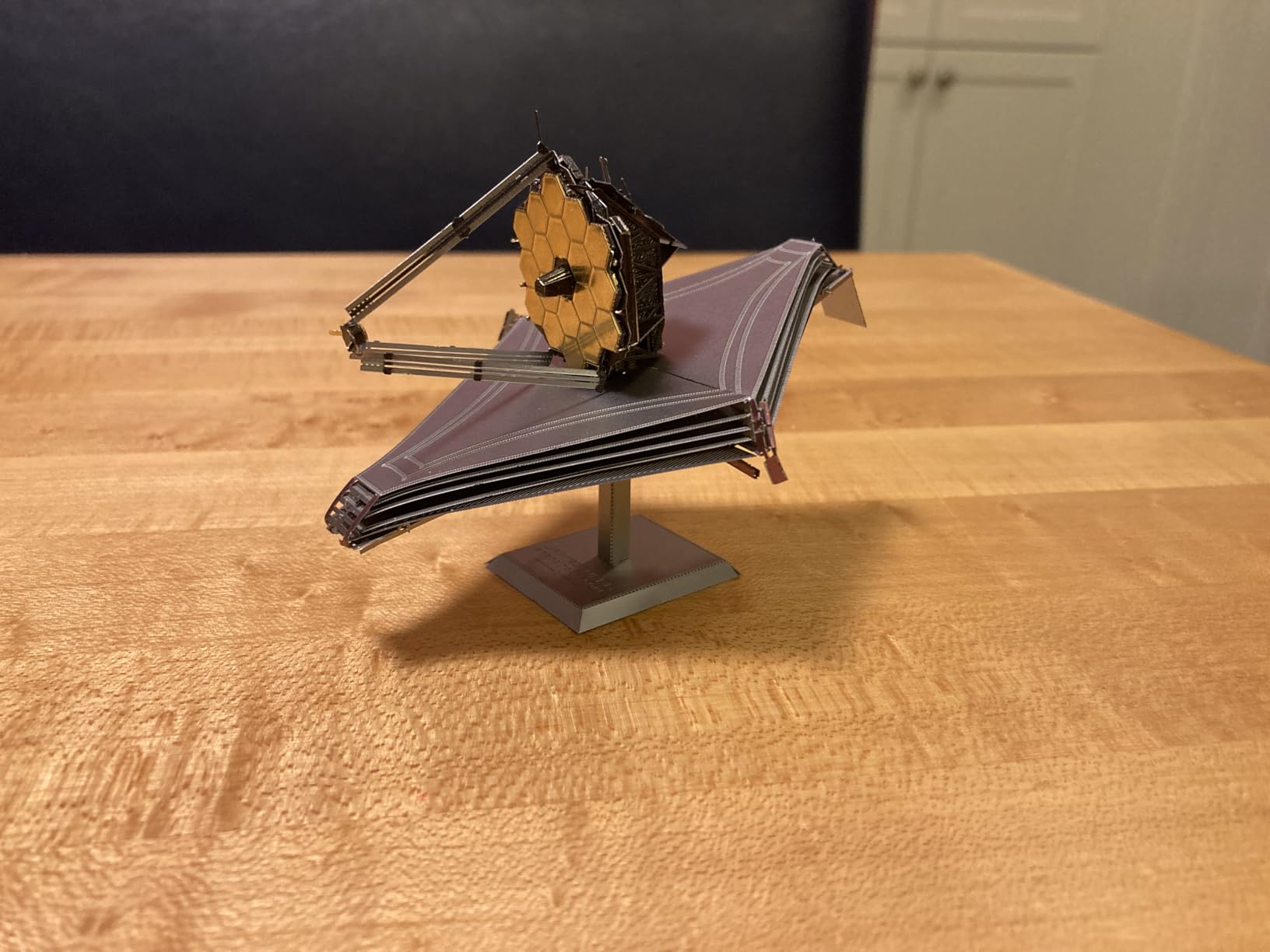 Metal Earth JWST Model customer photo
