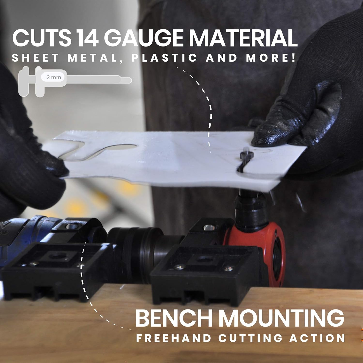 Cheapest 🛒 CaNibble Bundle - Nibbler, 2 Bench Mounting Clamps, 3 Punches, 1 Die & FREE Circle Cutting Attachment. Australian Made Limited Discount CaNibble Bundle - Nibbler, 2 Bench Mounting Clamps, 3 Punches, 1 Die & FREE Circle Cutting Attachment. Australian Made