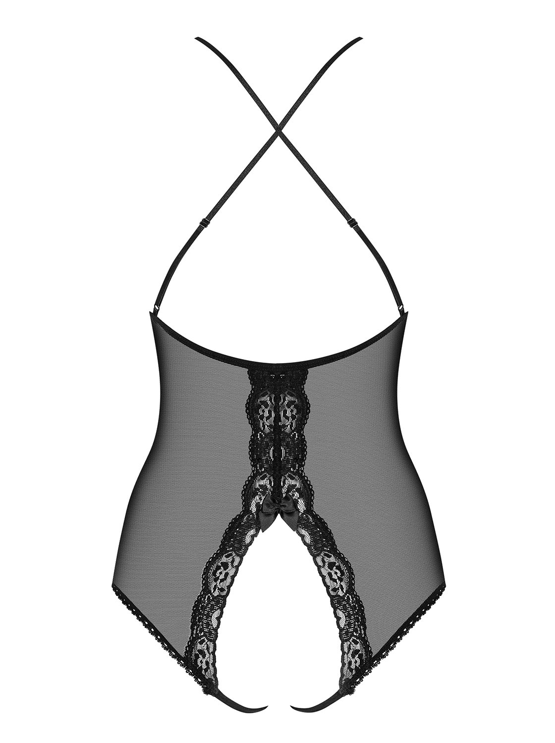 Obsessive Damen Body-Teddy ouvert