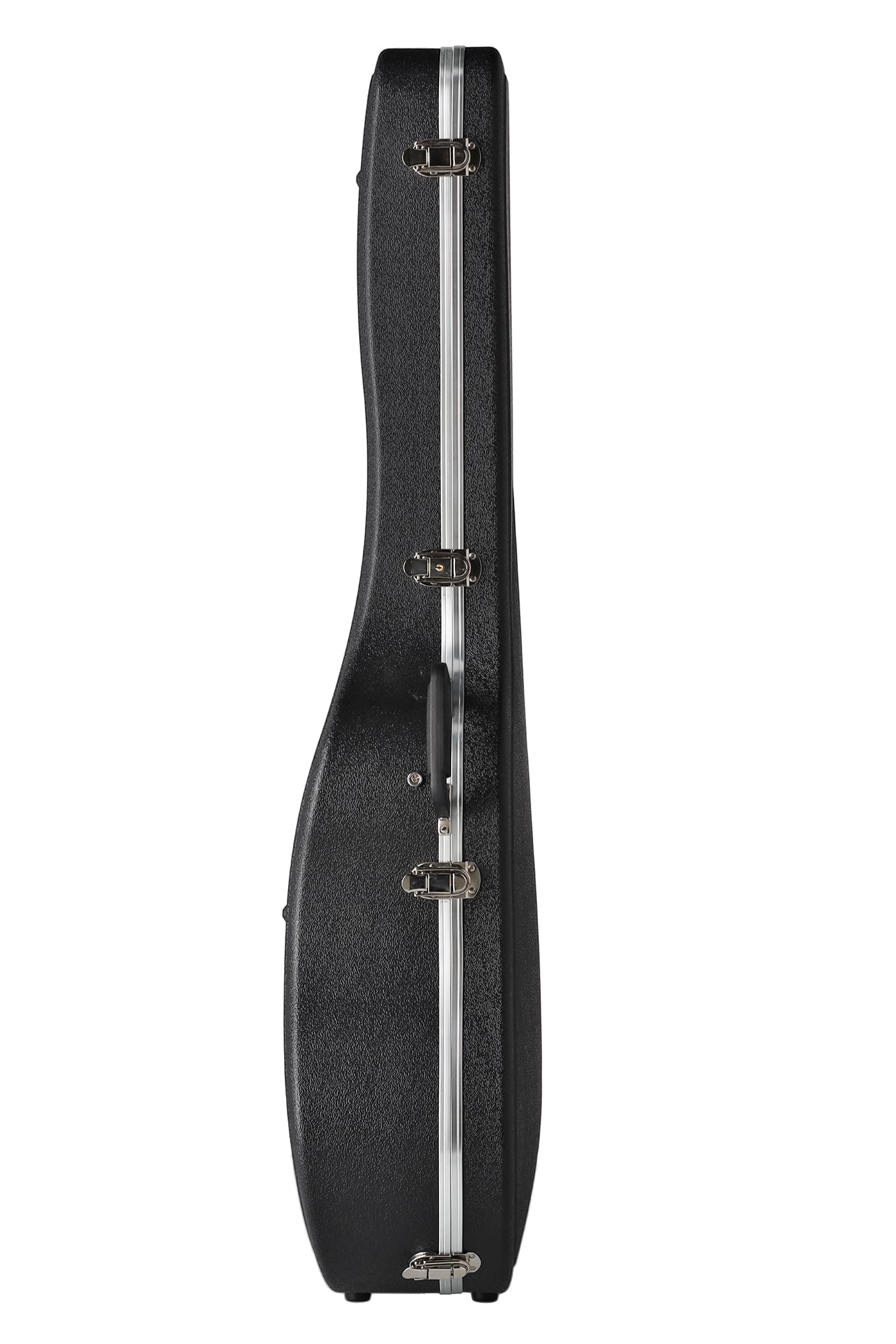 OVATION Étui de guitare ABS Case - Étui moulé original, adapté pour Super Shallow - Coque ABS - Profil en aluminium - Amortisseur de chocs - Doublure en peluche - Compartiment pour accessoires, 8117-G