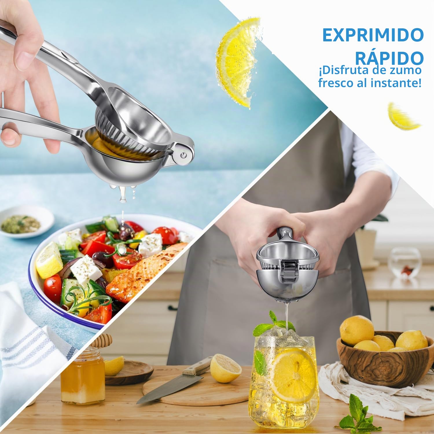 Sopito Exprimidor de limones manual para cocina, cócteles, bares