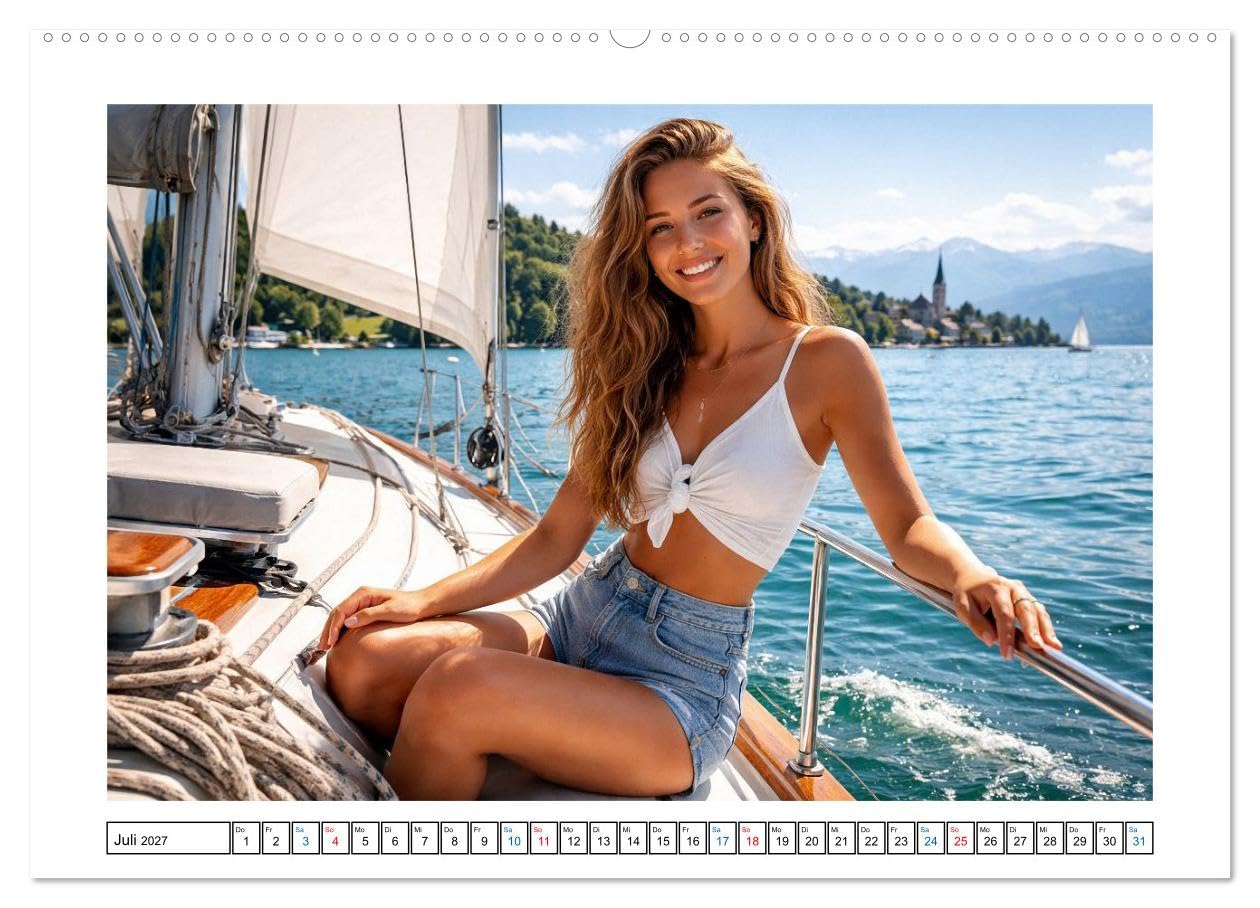 CALVENDO · Deutschland hautnah (Kalender 2027) | DIN A2 Querformat · Premium-Wandkalender · Unterwegs in charmanter Begleitung