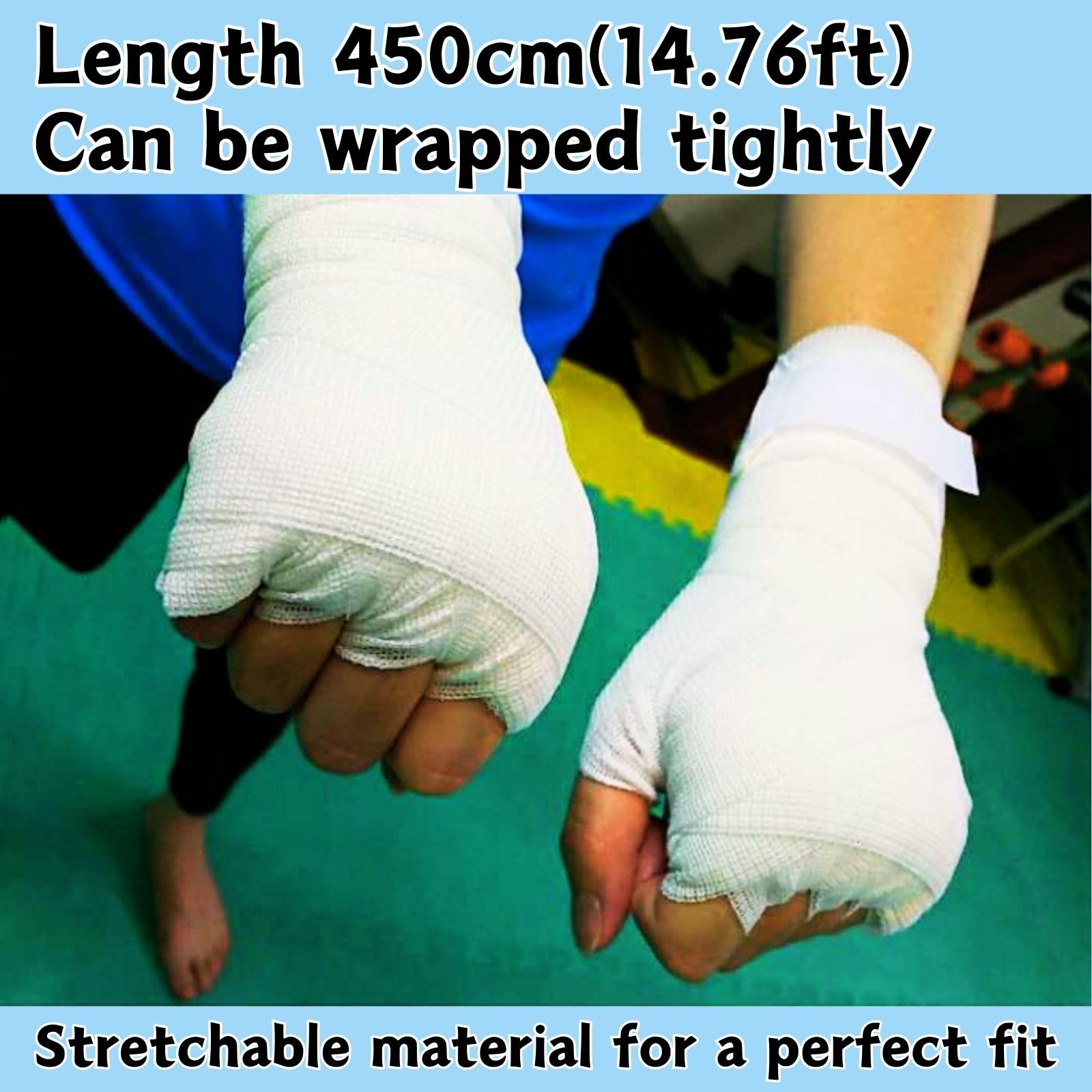 Winning Bandage De Boxe VL-B - Bandes De Protection Main Et Poignet