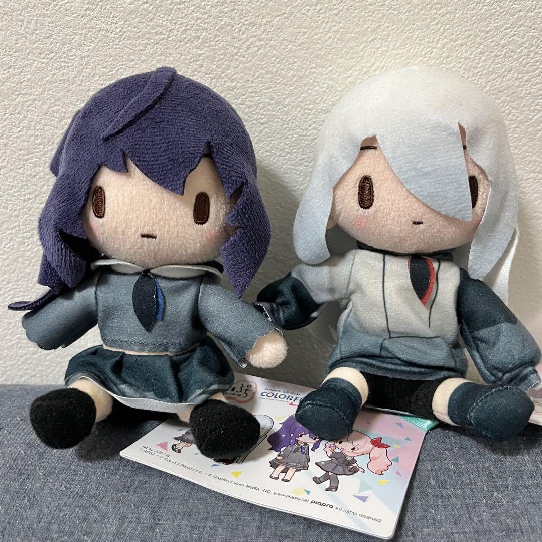 Amazon.co.jp: ふわぷちミニ 宵崎奏 朝比奈まふゆ 2個セット ニーゴ