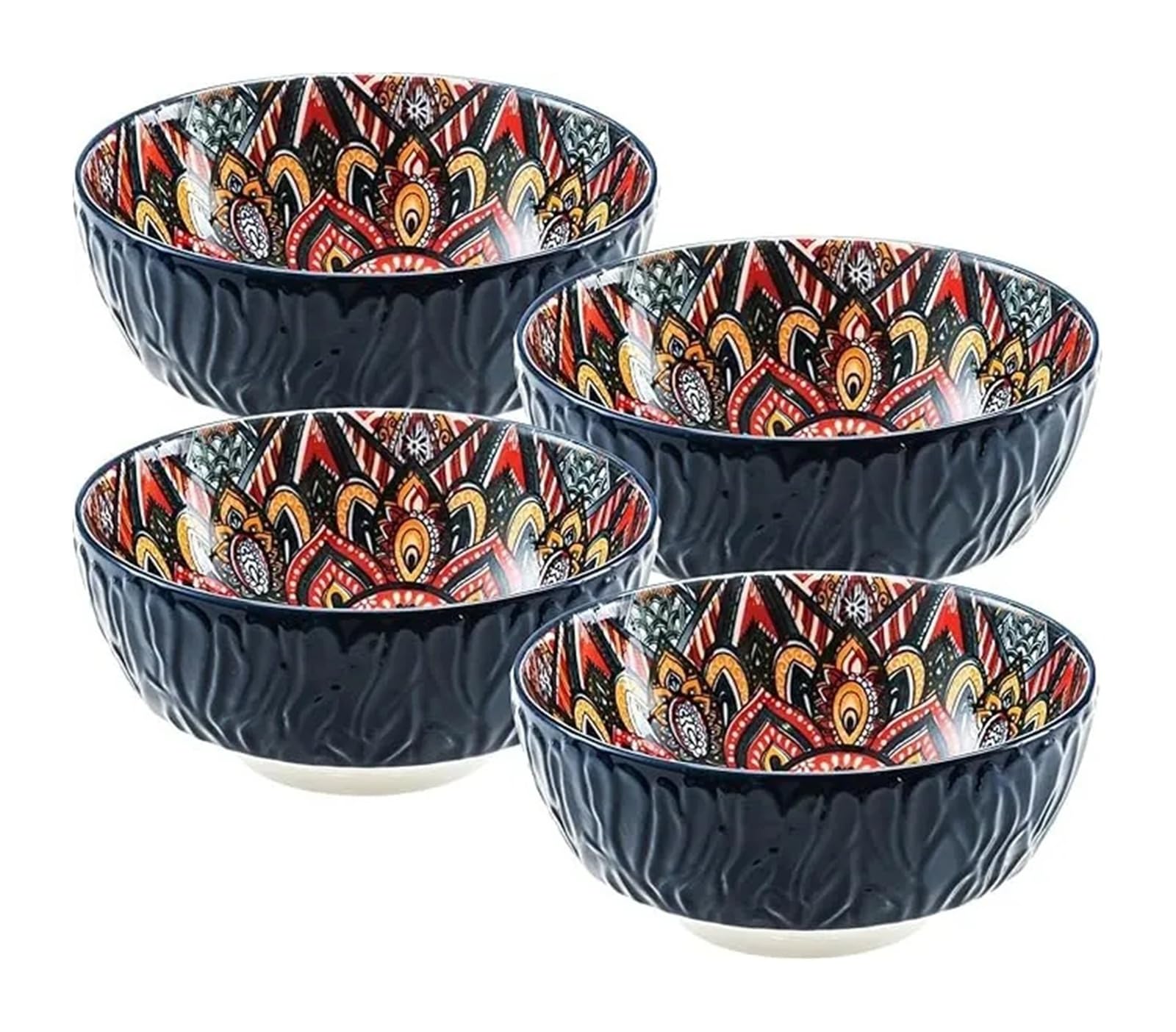 Böhmische Keramikschalen for Müsli, Suppe und Pasta