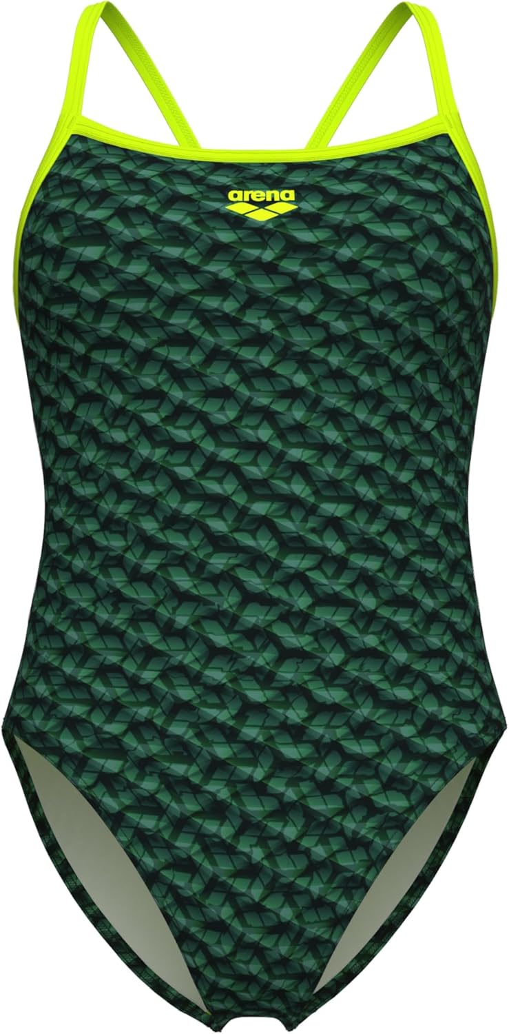 Arena Womens Arena Women’s Performance Monogram Challenge Back Athletic One Piece Sport Swimsuit - Image 7