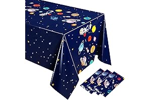 Oudain 3 Pcs Space Tablecloth Decorations - The Perfect Touch for an...