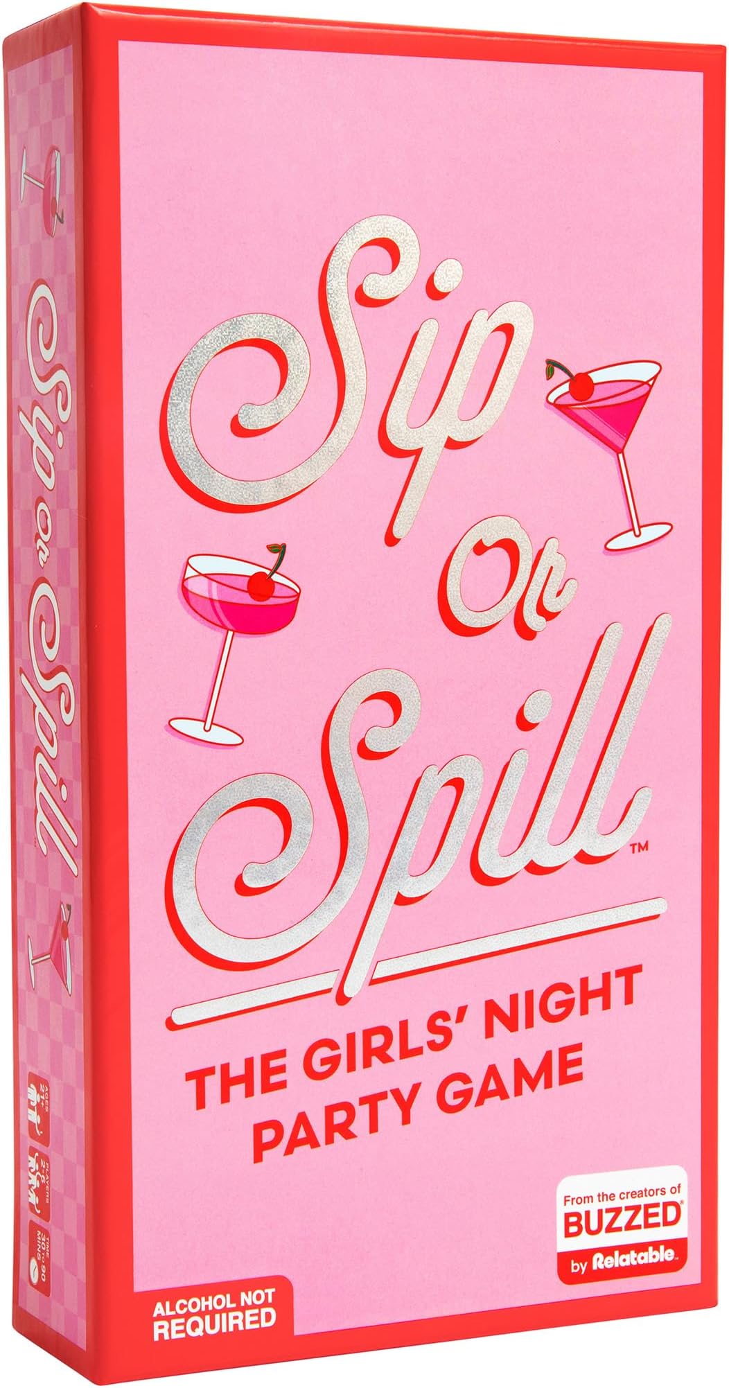 Sip or Spill Party Drinking Game – Fun Summer Drinking Games for Parties, Outdoor & Pool Party Games, Adult Party Game for Groups, Travel-Friendly for Beach & Vacation Fun, Includes 200 Cards