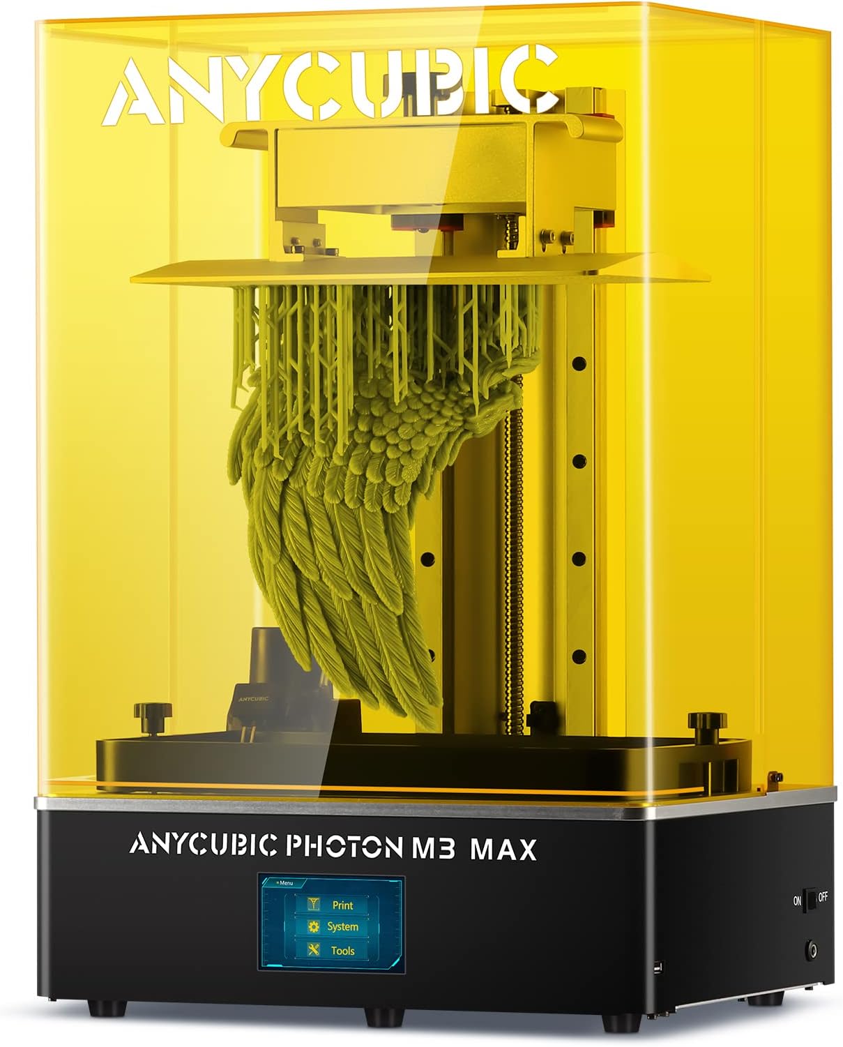 ANYCUBIC Resin 3D Printer, Photon M3 Max SLA LCD UV Resin Printers with 13.6'' 7K Mono Screen, Smart Resin Filler, Large 3D Printing Size 11.7'' x 6.5'' x 11.81''