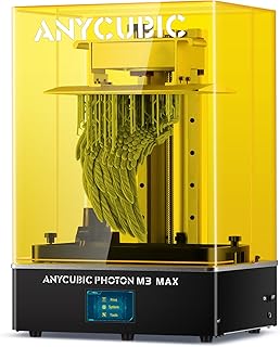 ANYCUBIC Resin 3D Printer, Photon M3 Max SLA LCD UV Resin Printers with 13.6'' 7K Mono Screen, Smart Resin Filler, Large 3D Printing Size 11.7'' x 6.5'' x 11.81''