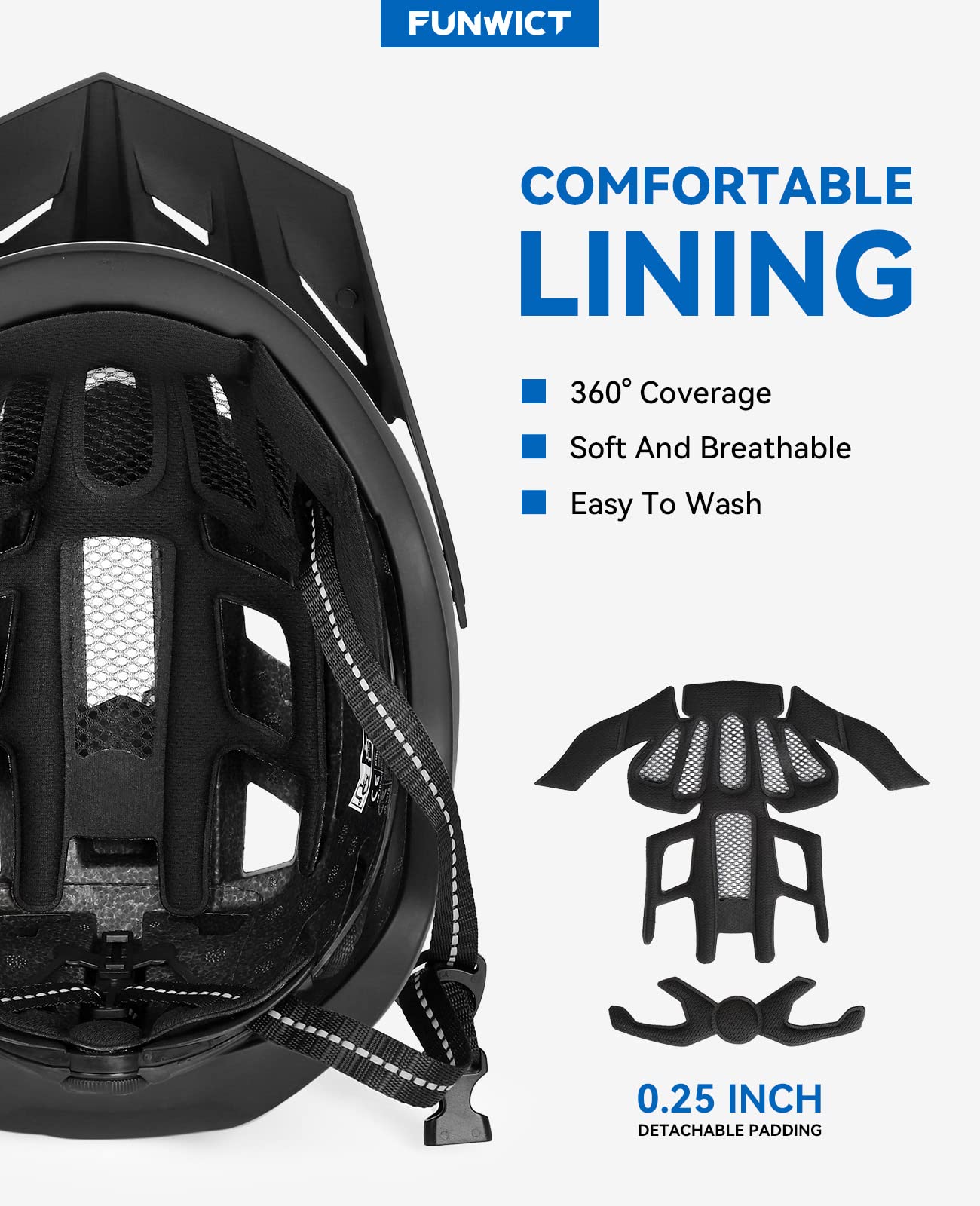 Casco Bici per Uomo Donna Adulto, Leggero MTB con Visiera Rimovibili Occhiali Magnetici e LED Luce Ricaricabile, Ciclismo da Corsa (XL: 59-63 cm, Nero Giallo)