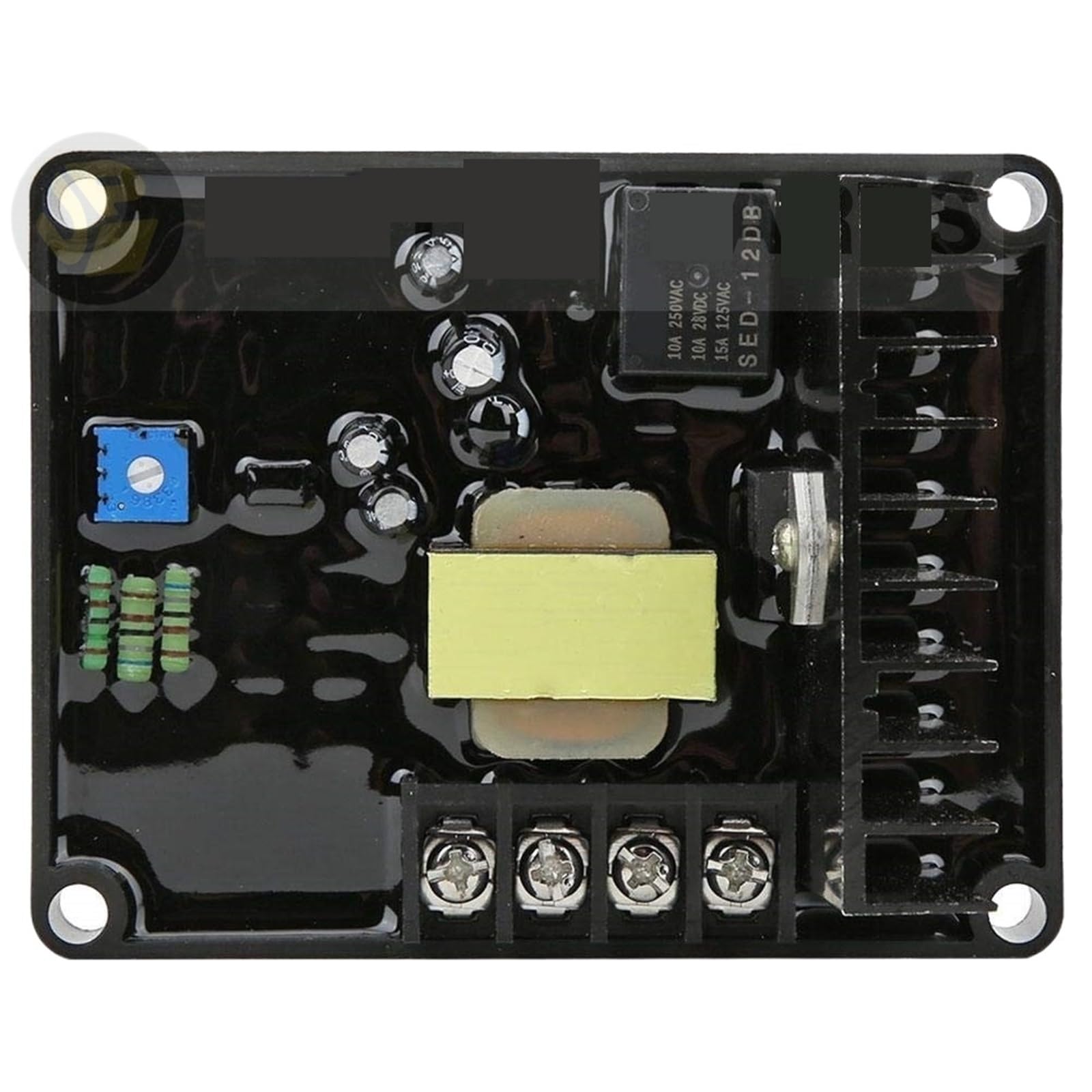 CSKWLLNBC 1pcs 220V GB160 GB170 380V 30KW Generator Stabilizer AVR Automatic Voltage Regulator Brush Diesel Alternator Current(GB160)