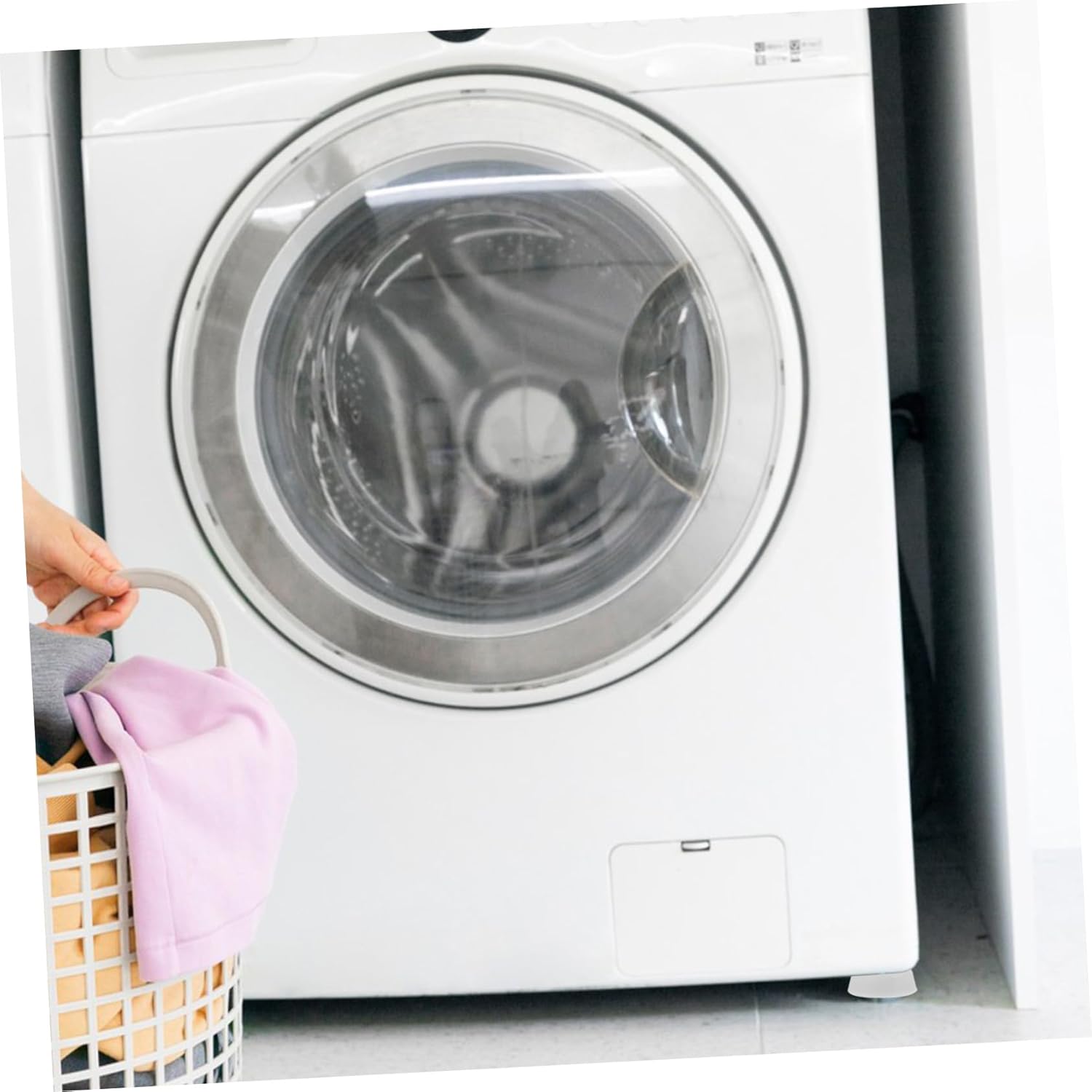 jojofuny 20pcs Washing Machine Foot Mats Vibration Pads Slip Design Fit for Appliances