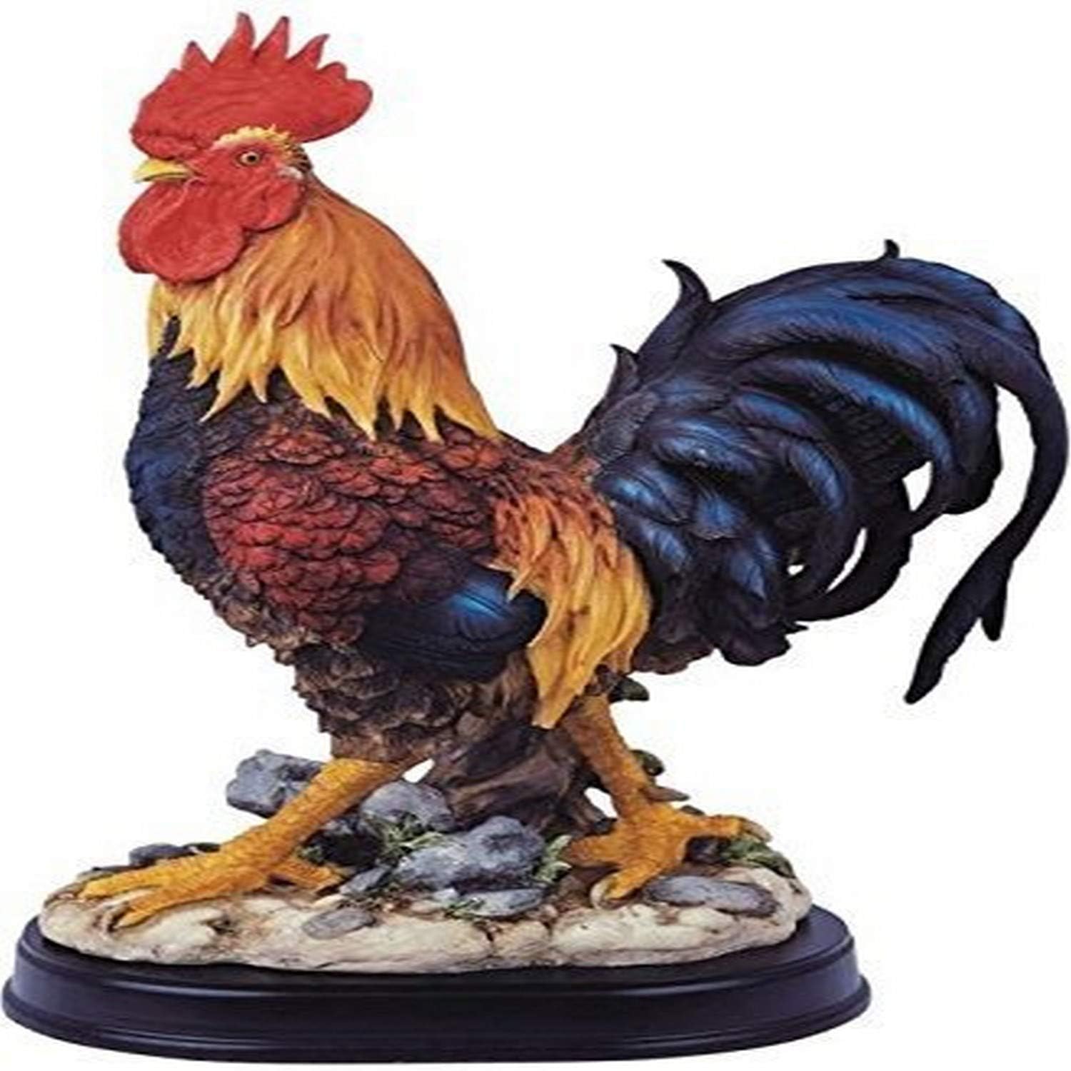 SS-G-11471 Rooster Chicken Farm Animals Collection Decoration Figurine Collection