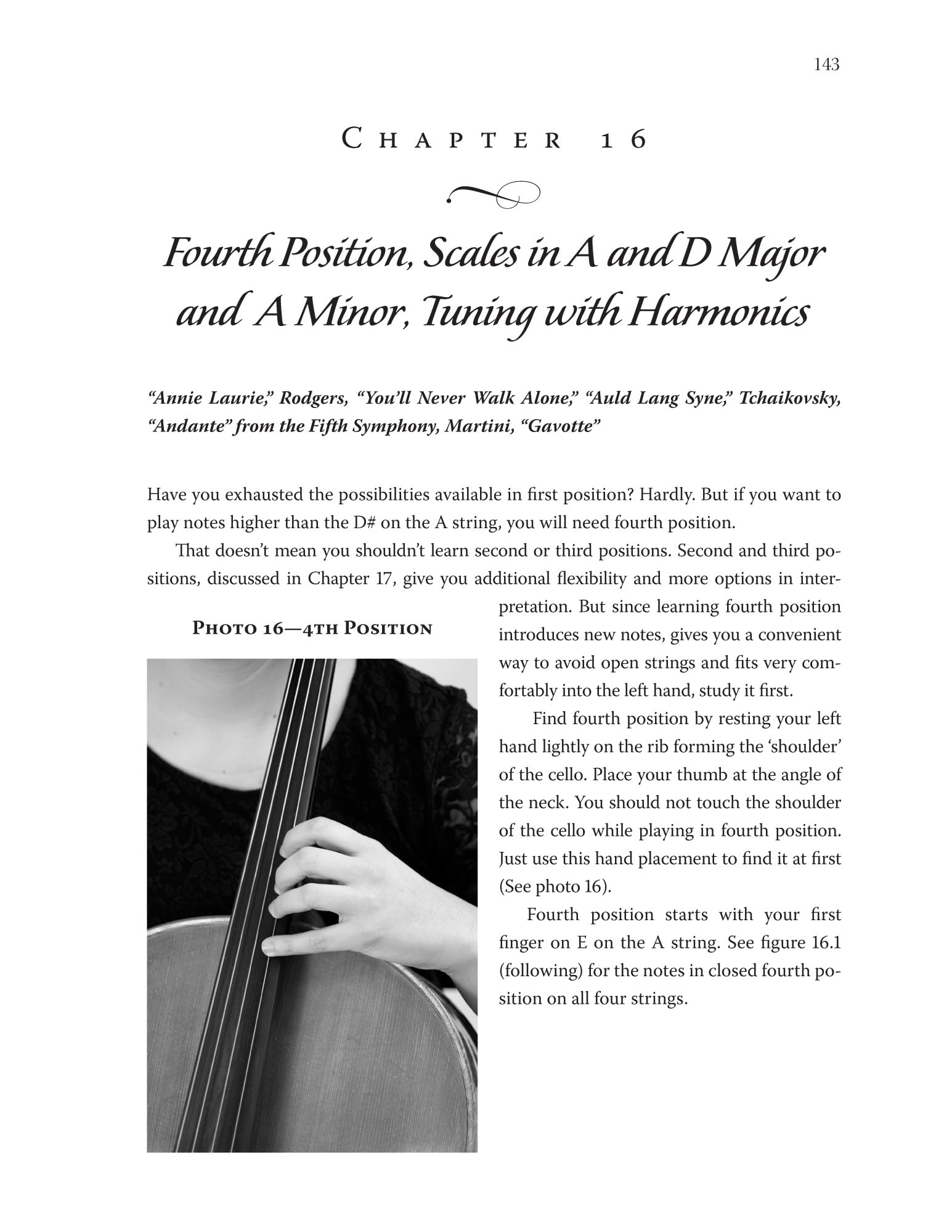 Cello Playing for Music Lovers: A Self-Teaching Method