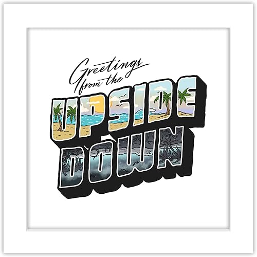 Trends International Gallery Pops Netflix Stranger Things Season 4 - Póster de pared de Greetings From Wall Art, 12 x 12 pulgadas, versión enmarcada