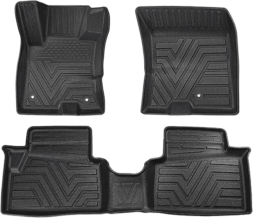 Auovo Alfombrillas compatibles con Ford Maverick Hybrid 2022 2023 2024, accesorios para todo tipo de clima, forros de suelo de TPE resistentes