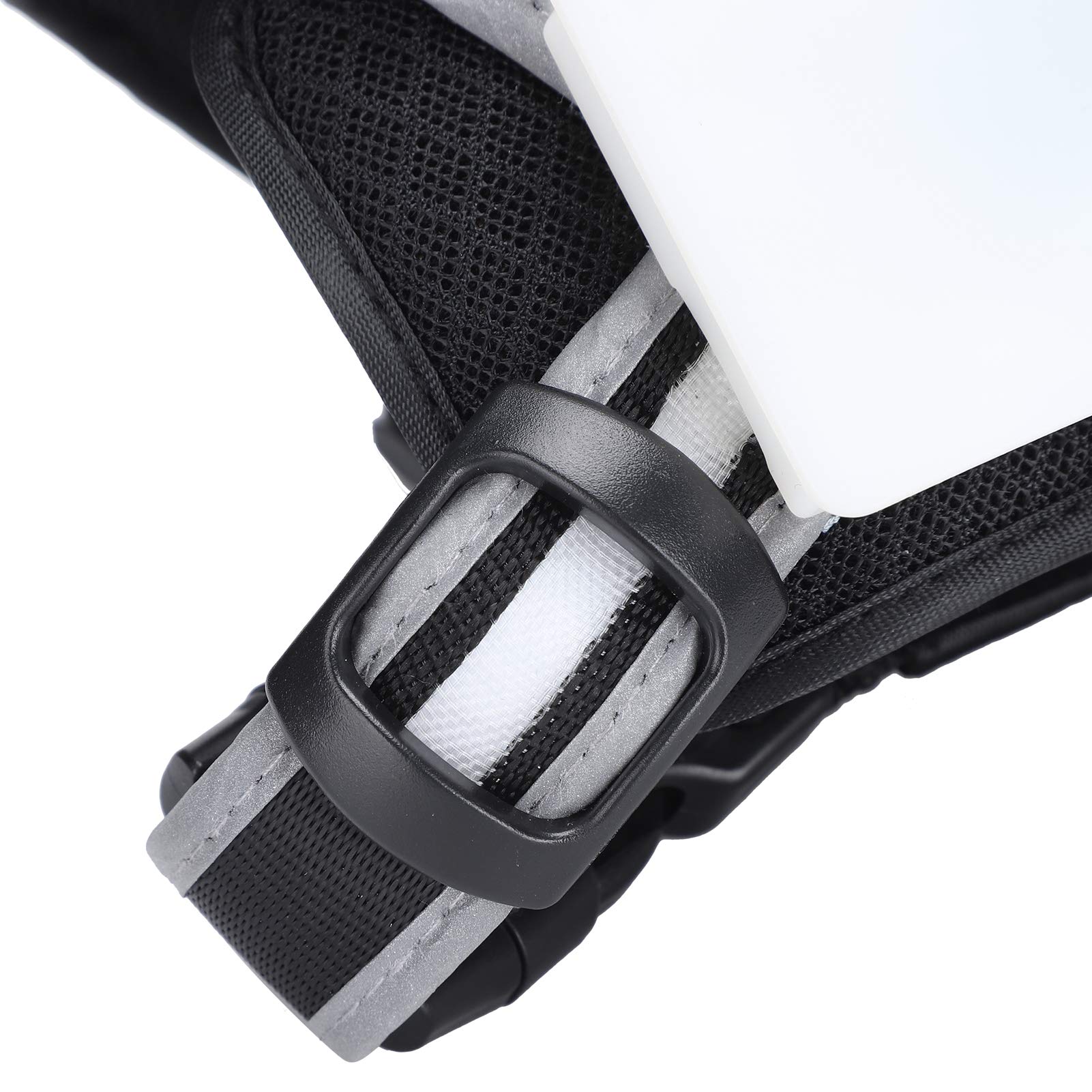 Pettorina per Animali a LED con Strisce Riflettenti Regolabili per la Sicurezza Nelle Passeggiate Notturne - Fascia Toracica per Cani Ricaricabile Tramite USB - Ideale per Tutte le Razze di (S)