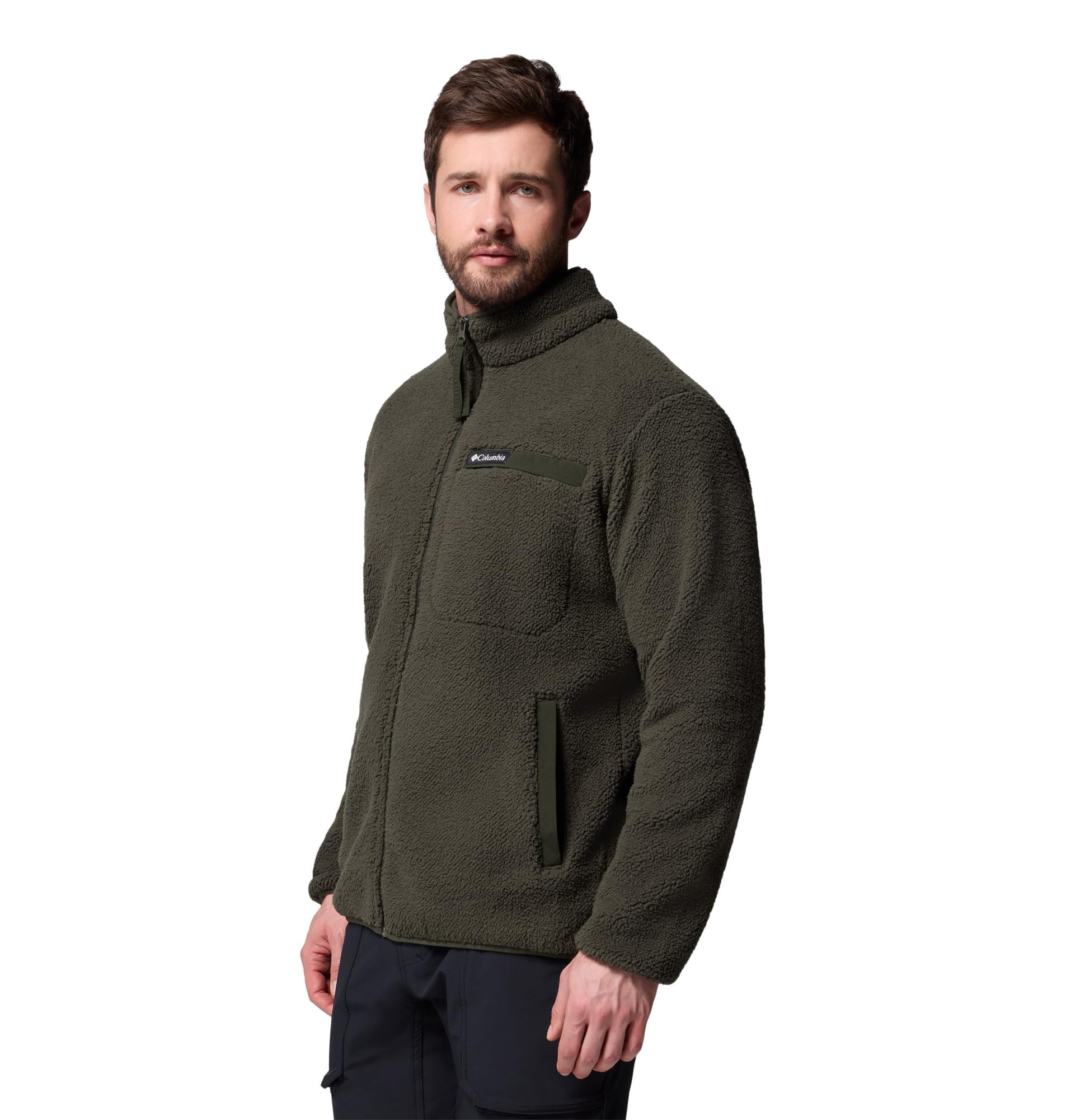 Columbia Rugged Ridge High Pile Full Zip, Veste Polaire Entièrement Zippée pour Homme
