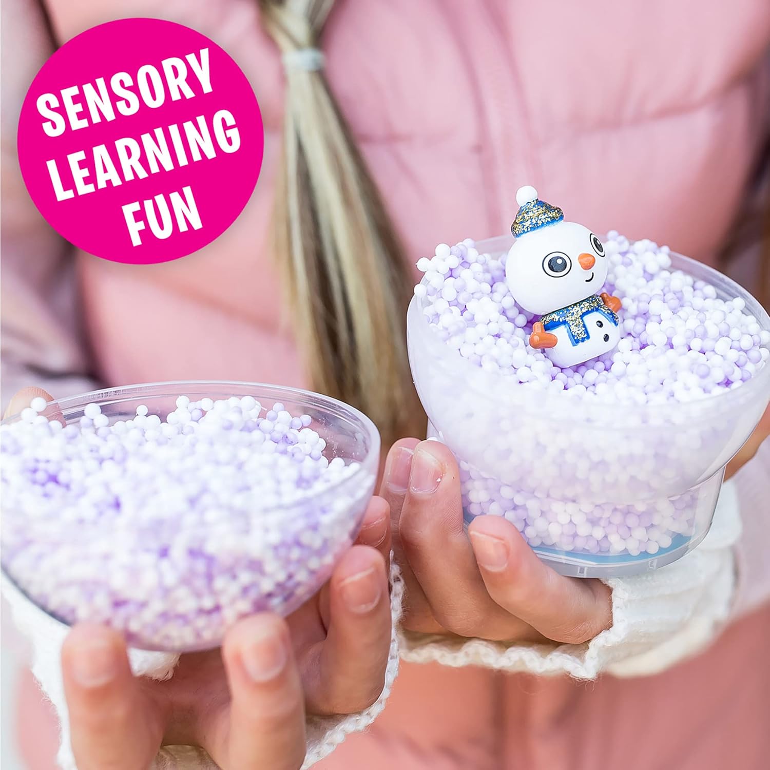Educational Insights Playfoam Pals Snowy Friends, Party Pack of 12 | Non-Toxic, Never Dries Out | Sensory, Shaping Fun, Arts & Crafts for Kids | Surprise Collectible Toy | Ages 5+, Multicolor