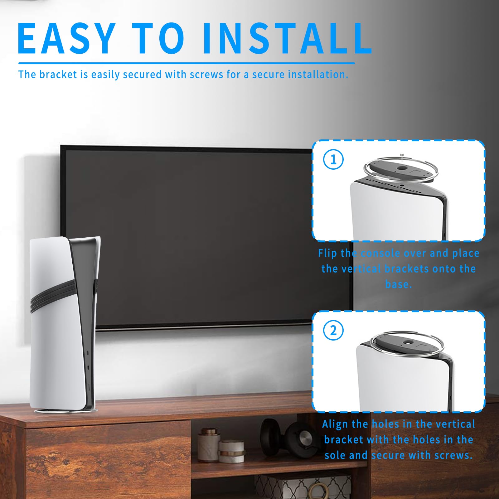 Stojak PS5 Pro, Stand Ver. do Konsoli