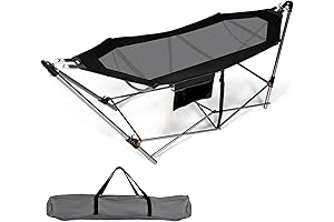 Giantex Folding Camping Hammock Bed
