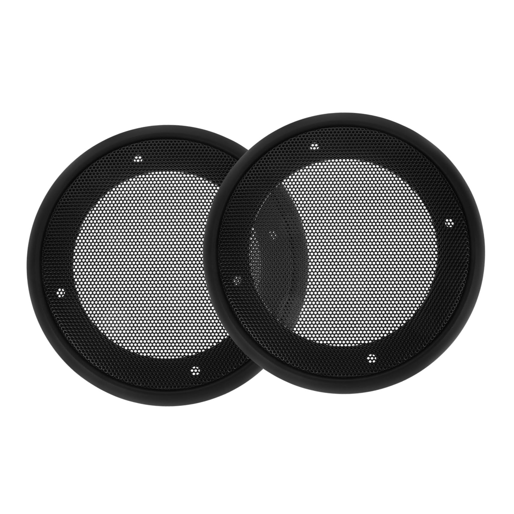 HOLIDYOYO 2Pcs Subwoofer Speaker Grills Car Speaker Cover Sturdy Protector for Audio Equipment Easy Installation Compatible with Various Car Audio Systems