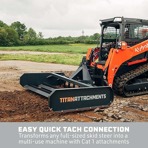 Miniatura 5 de Titan Attachments - Adaptador de enganche rápido de 3 puntos, tamaño completo, universal Quick Tach a Cat 1, capacidad de peso de 3,000 libras,