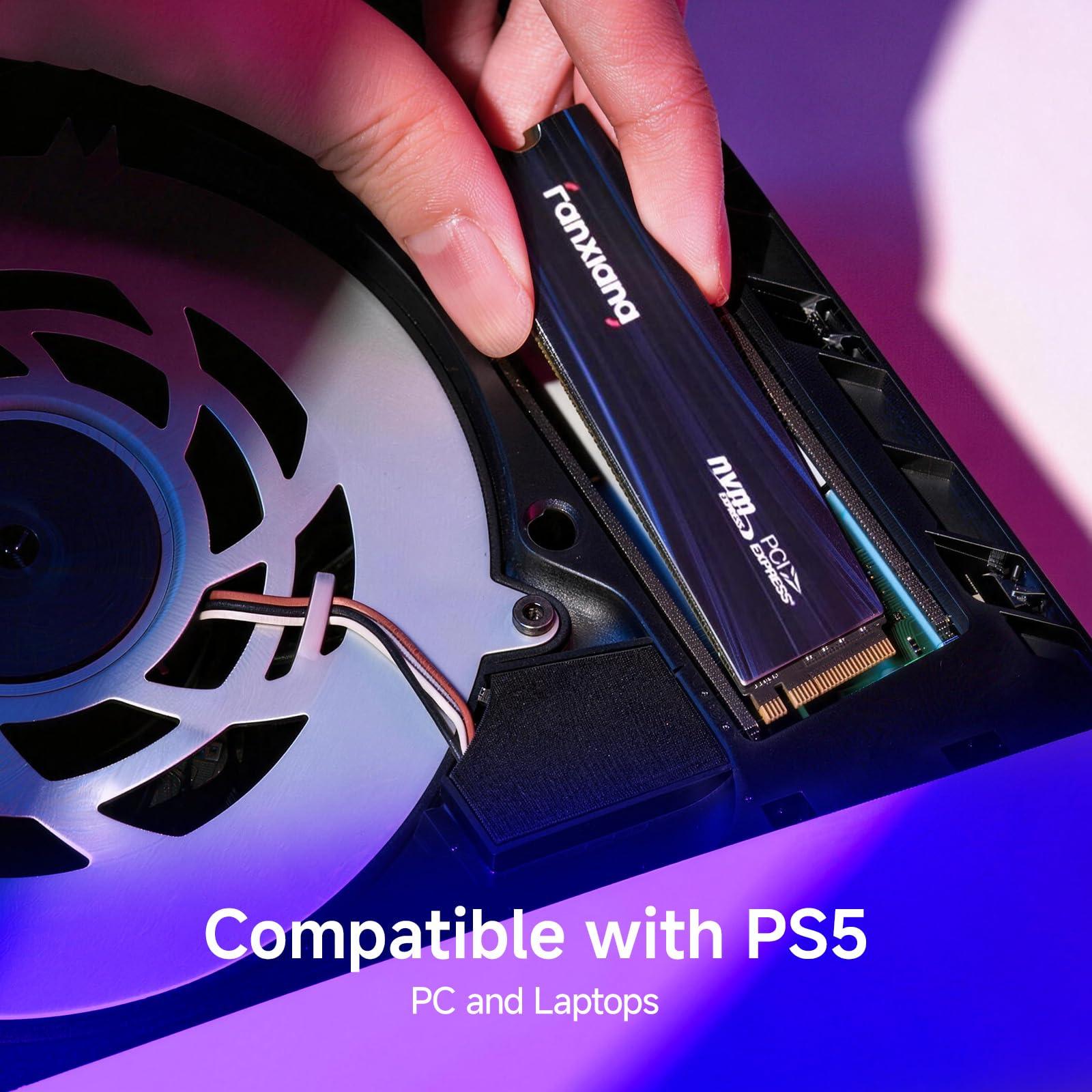 fanxiang S880E 1TB PCIe NVMe SSD Gen 4 Gaming SSD M.2 2280, Up to
