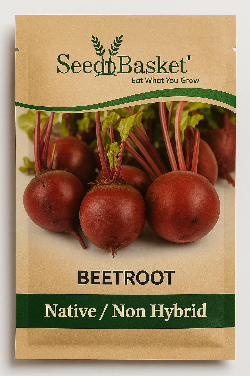 seed basket Native/Non-GMO Beetroot Seeds for Home Gardening (100 Seeds with More than 70% Germination) And Instruction Manual-picture-13