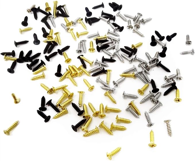 3MM Electric Guitar Bass Pickguard Screws Pick Guards