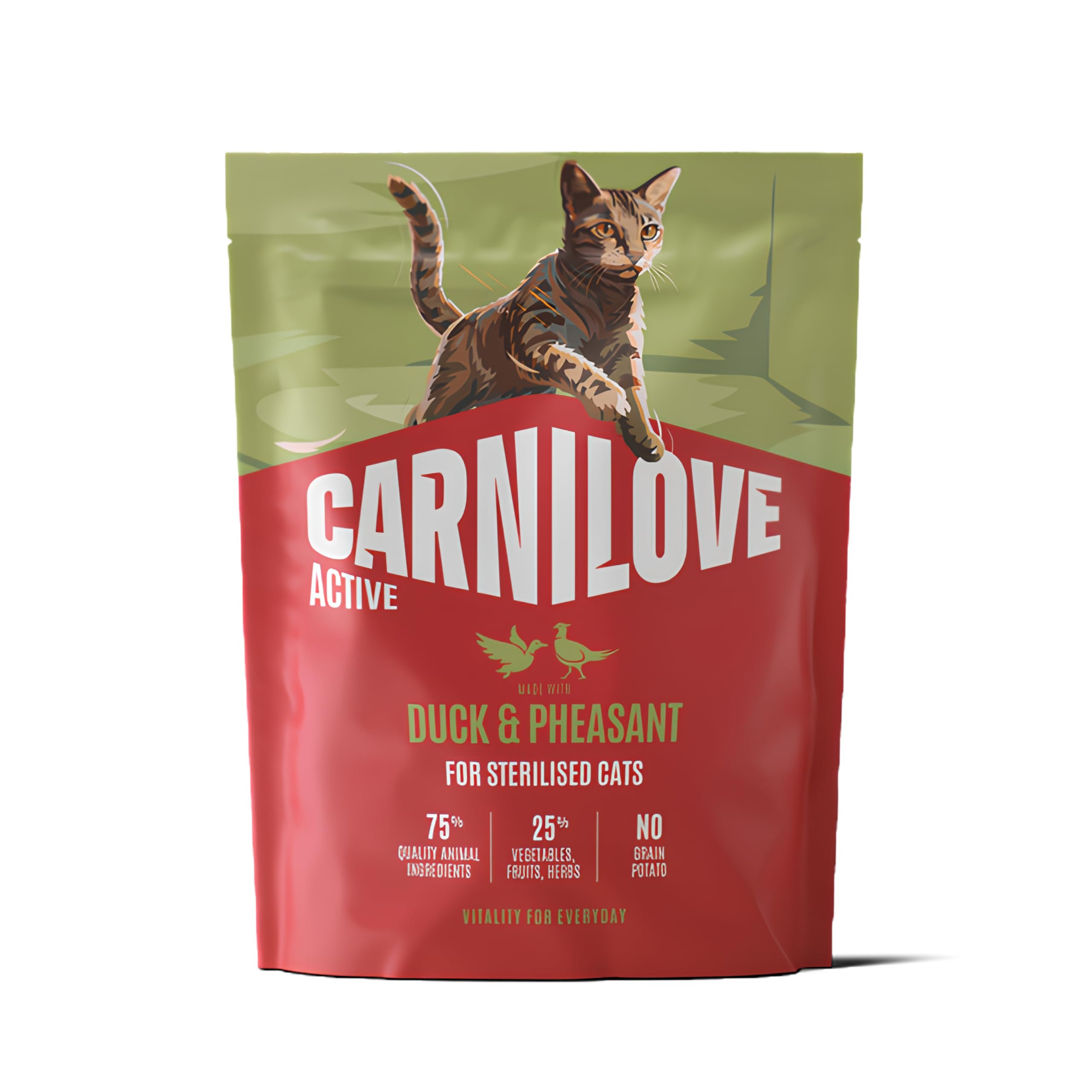 Carnilove Active Duck & Pheasant Cat Food 400g — image 1