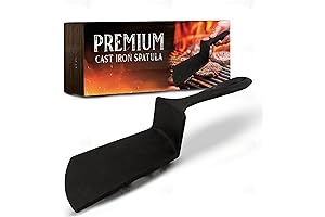 USA Best Premium Cast Iron BBQ Spatula Skillet