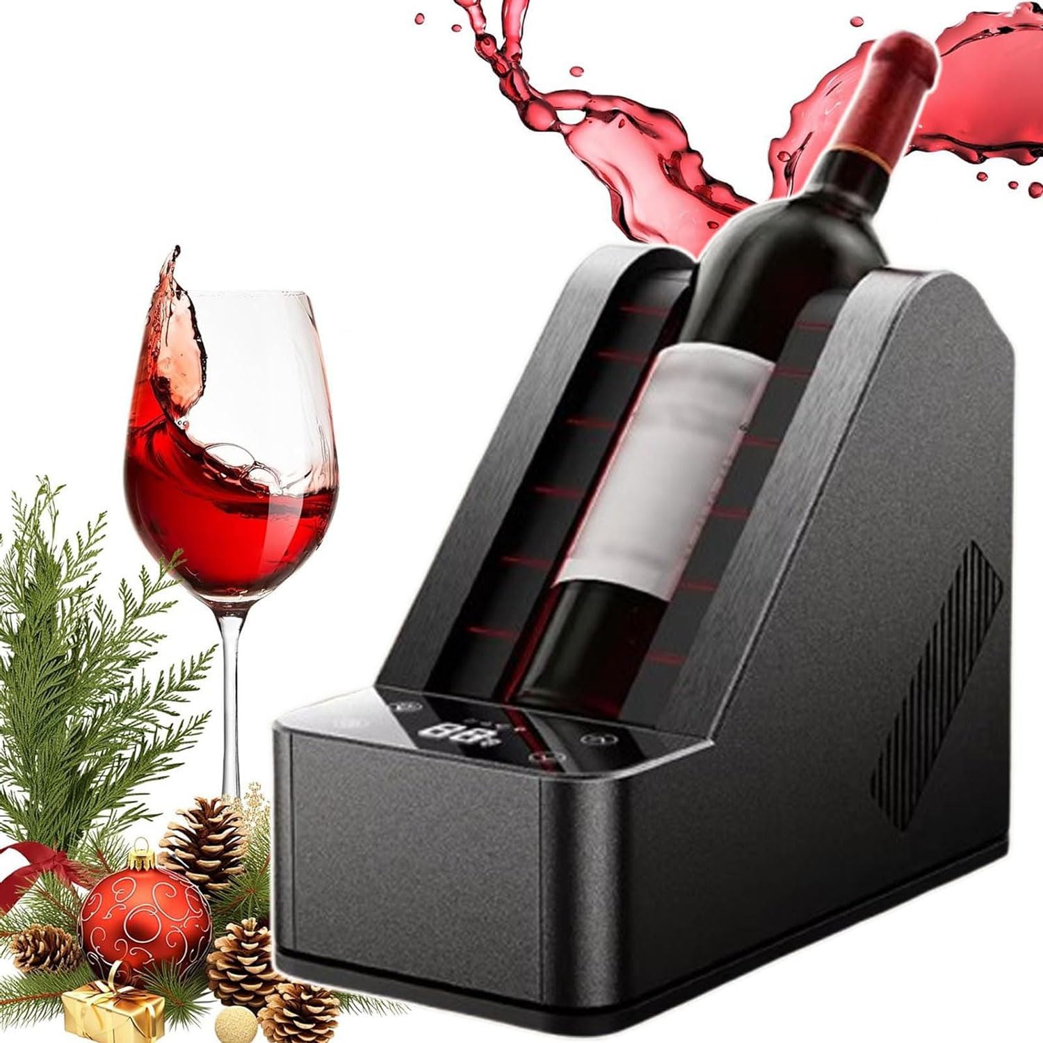 Refroidisseur de vin électrique pour bouteille unique 750 ml tactile