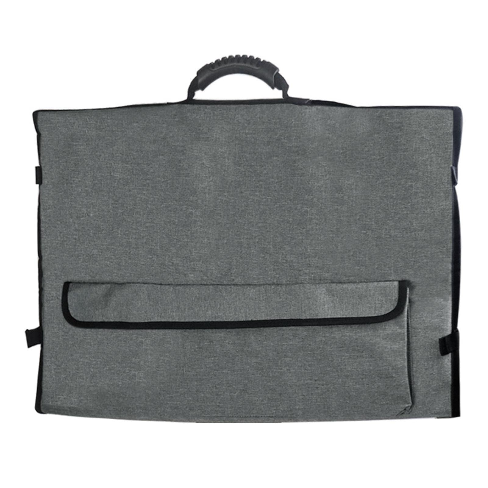 FAIRAH Monitor Carrying Case, Portable Monitor Bag, Transport Tote Bag with Multiple Pockets Velvet Lining Inside, Protective Monitor Bag, Durable Monitor Carry Bag for Computer Monitor Storage.