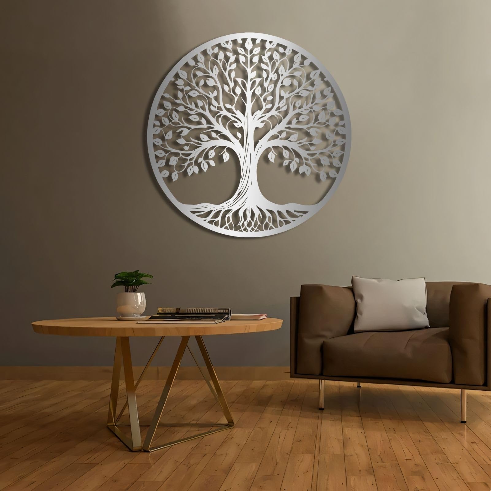 Tree of Life Metal Wall Art,Tree of Life Wall Art,Metal Tree of Life Wall Decor, Metal Tree Wall Art,Family Tree Wall Decor,Black Large Metal Wall