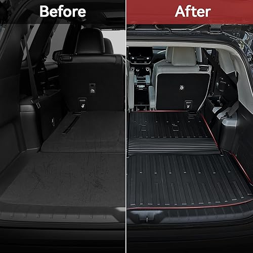 Miniatura 7 de Forro de carga para accesorios Grand Highlander 2025 2024, alfombrilla de carga para respaldo de asiento 2 en 1, alfombrilla para todo tipo de