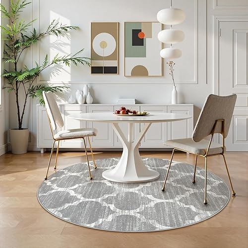 Miniatura 9 de Lahome - Alfombra marroquí, 2 x 4 pies, lavable, rosa, pequeña, suave, decorativa, antideslizante, moderna y con diseño enrejado, para lavandería,