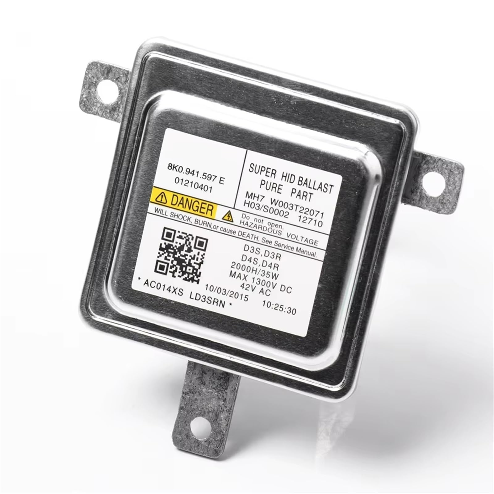 Módulo de Control de Faros Compatible con VW para Touareg 2011-2015 | D3S D3R D4S D4R Módulo Unidad Control Balastro Faros Xenón HID OEM 8K0941597E